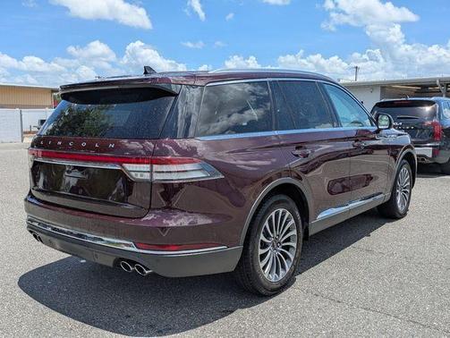 Red Metallic 2023 Lincoln Aviator Reserve AWD