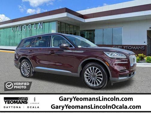 Red Metallic 2023 Lincoln Aviator Reserve AWD