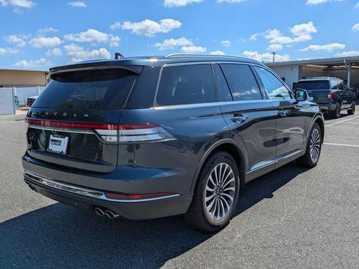 Blue Metallic 2022 Lincoln Aviator Reserve RWD