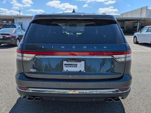 Blue Metallic 2022 Lincoln Aviator Reserve RWD
