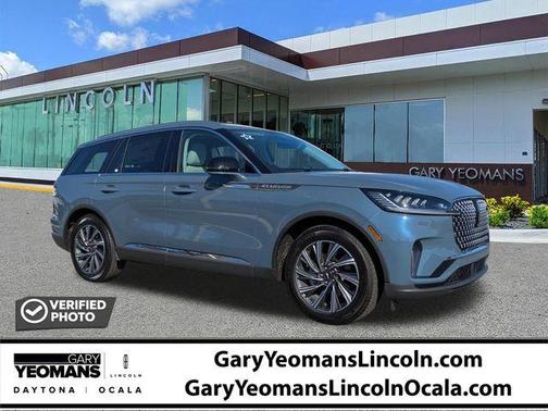 Blue Metallic 2026 Lincoln Aviator Premiere