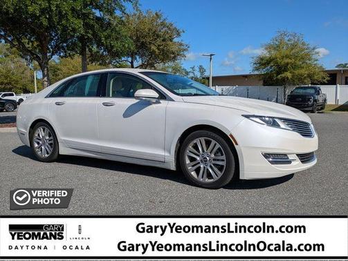 White Platinum Clearcoat Metallic 2015 Lincoln MKZ Base