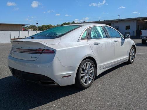 White Platinum Clearcoat Metallic 2015 Lincoln MKZ Base