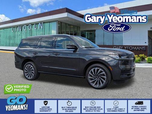Gray 2026 Lincoln Navigator Black Label