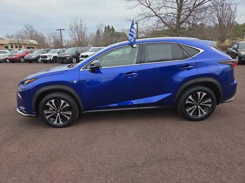Ultrasonic Blue Mica 2.0 2020 Lexus NX 300 F Sport
