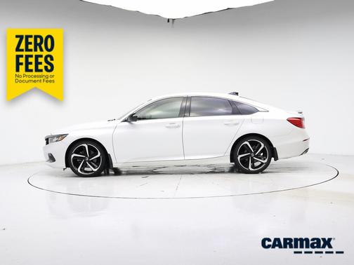 White 2022 Honda Accord Sport SE