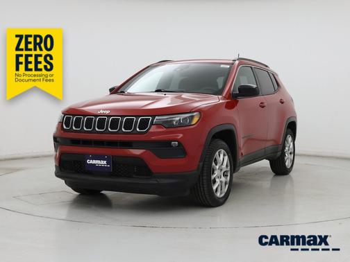 Red 2023 Jeep Compass Latitude Lux