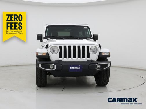 White 2018 Jeep Wrangler All-New Unlimited Sahara