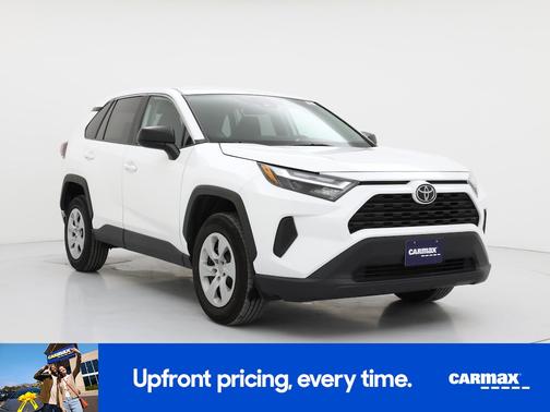 White 2024 Toyota RAV4 LE