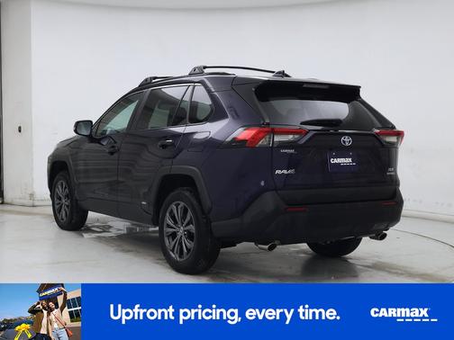 Blue 2024 Toyota RAV4 Hybrid XLE Premium