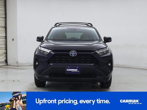 Blue 2024 Toyota RAV4 Hybrid XLE Premium