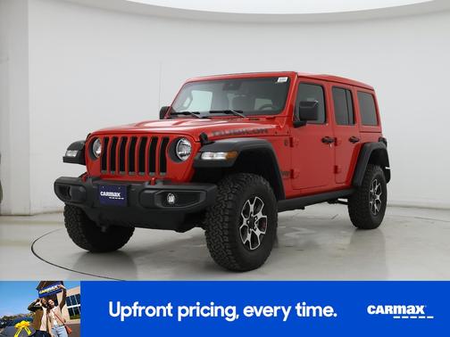 Red 2022 Jeep Wrangler Unlimited Rubicon