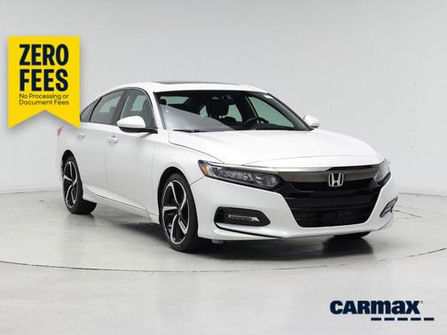 White 2020 Honda Accord Sport