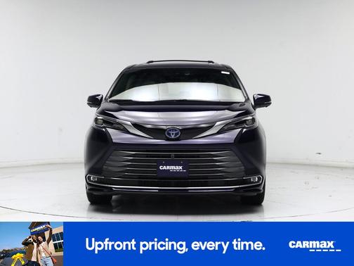 Blue 2025 Toyota Sienna Platinum
