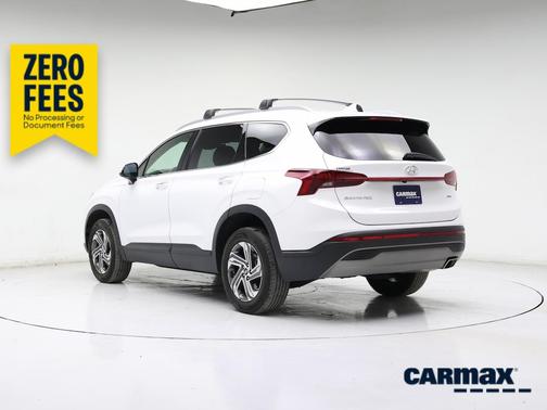 White 2023 Hyundai SANTA FE SEL