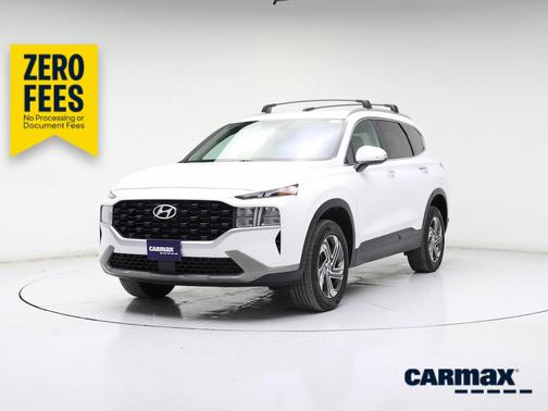 White 2023 Hyundai SANTA FE SEL