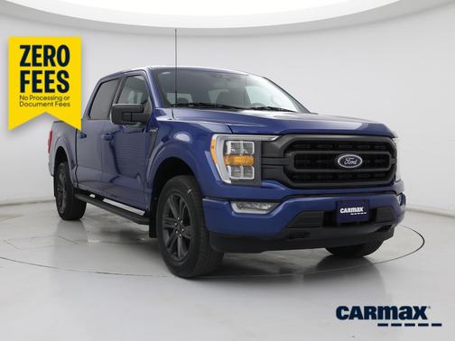 Blue 2023 Ford F-150 XLT