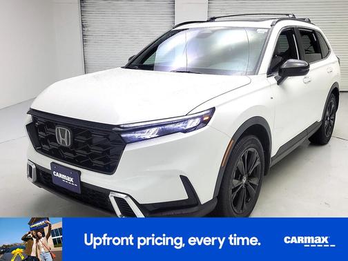 White 2025 Honda CR-V Hybrid Sport Touring
