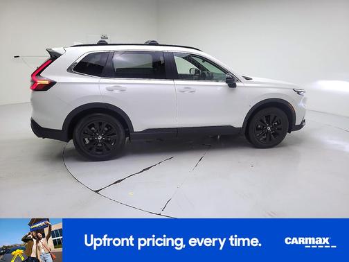 White 2025 Honda CR-V Hybrid Sport Touring