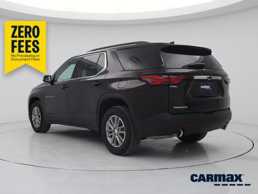 Red 2023 Chevrolet Traverse LT Cloth