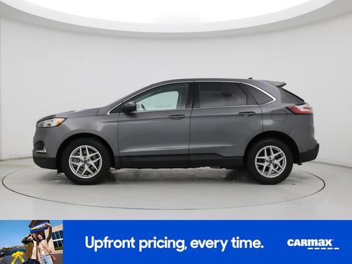 Gray 2021 Ford Edge SEL