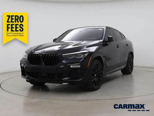 Black 2021 BMW X6 M50i