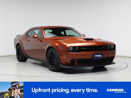 Orange 2020 Dodge Challenger R/T Scat Pack Widebody