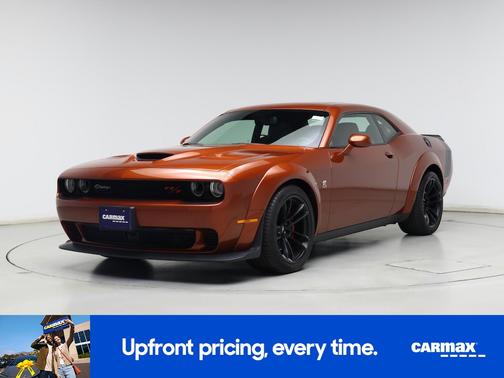 Orange 2020 Dodge Challenger R/T Scat Pack Widebody