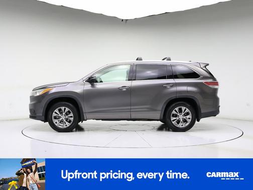 Gray 2014 Toyota Highlander XLE