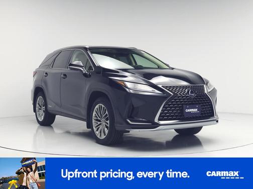 Black 2022 Lexus RX 450h L Luxury