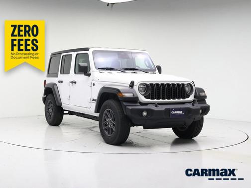 White 2025 Jeep Wrangler Sport S