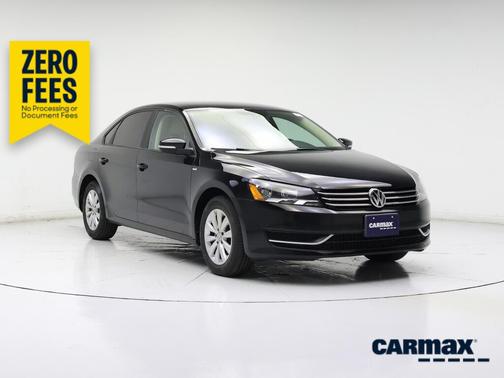 Black 2015 Volkswagen Passat Wolfsburg Edition