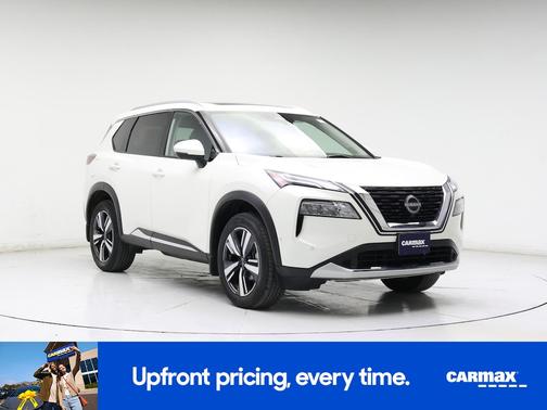 White 2023 Nissan Rogue Platinum