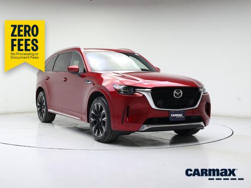 Red 2024 Mazda CX-90 Turbo S Premium