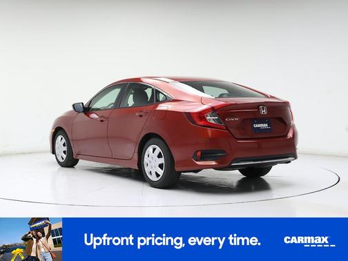 Burgundy 2020 Honda Civic LX