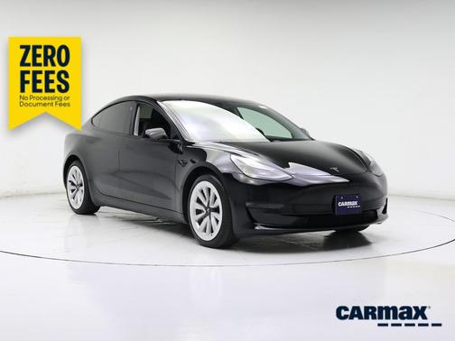 Black 2021 Tesla Model 3 Long Range