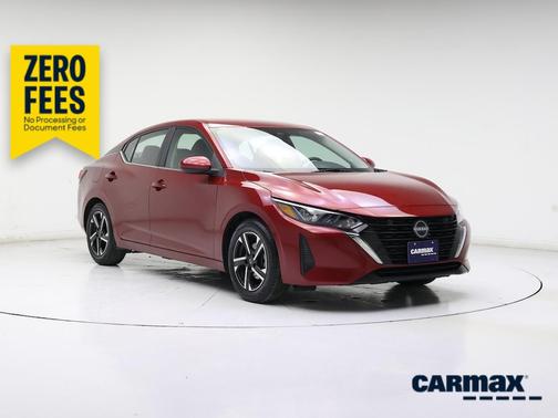 Red 2024 Nissan Sentra SV