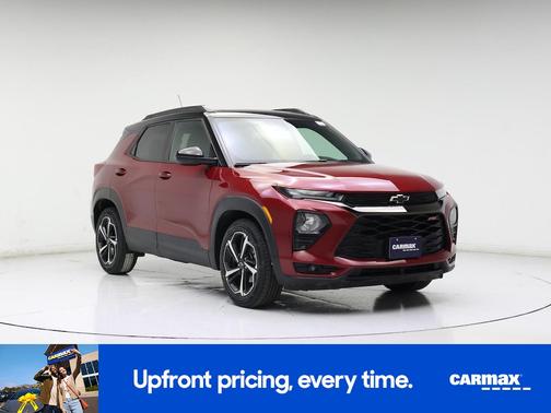 Red 2021 Chevrolet Trailblazer RS