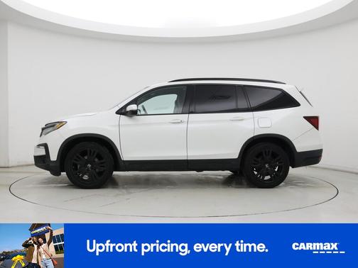 White 2021 Honda Pilot Black Edition