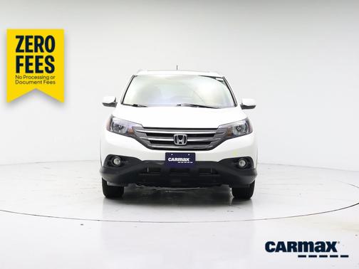 White 2014 Honda CR-V EX-L