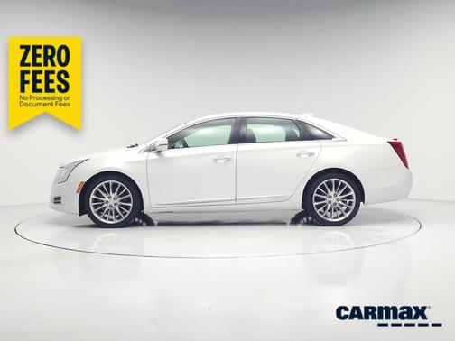 White 2016 Cadillac XTS Platinum