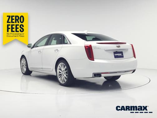 White 2016 Cadillac XTS Platinum