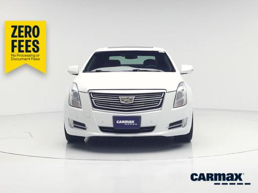 White 2016 Cadillac XTS Platinum