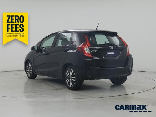 Black 2015 Honda Fit LX