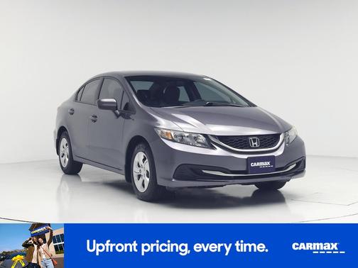 Gray 2014 Honda Civic LX