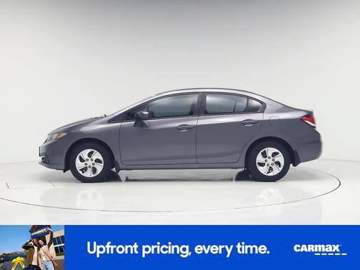 Gray 2014 Honda Civic LX