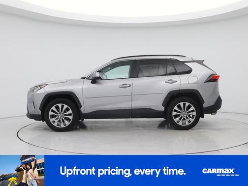 Silver 2021 Toyota RAV4 XLE Premium