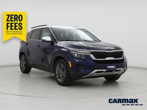 Blue 2021 Kia Seltos S
