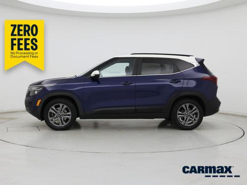 Blue 2021 Kia Seltos S
