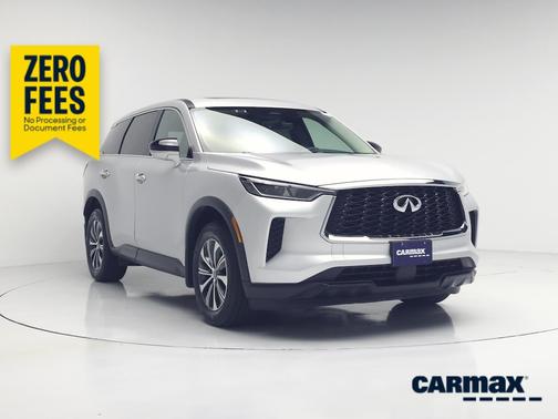 Silver 2023 INFINITI QX60 Pure